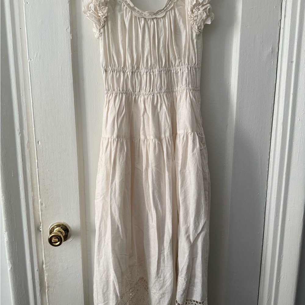 Ulla Johnson Cream Leona Dress
